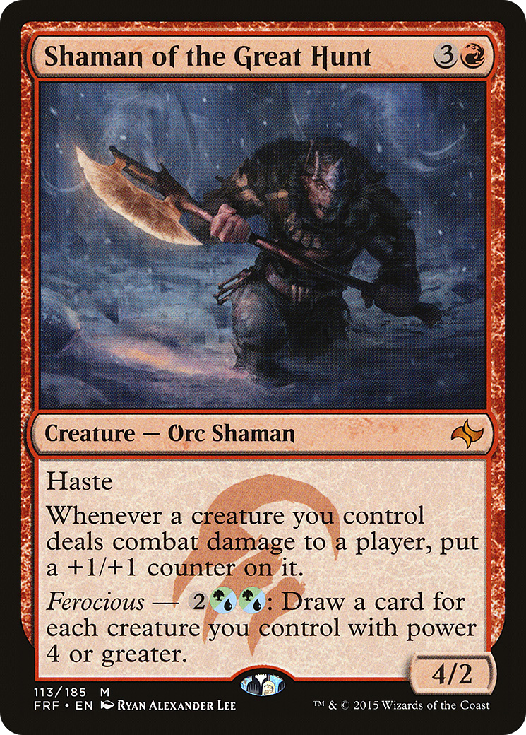 Shaman of the Great Hunt Card Image