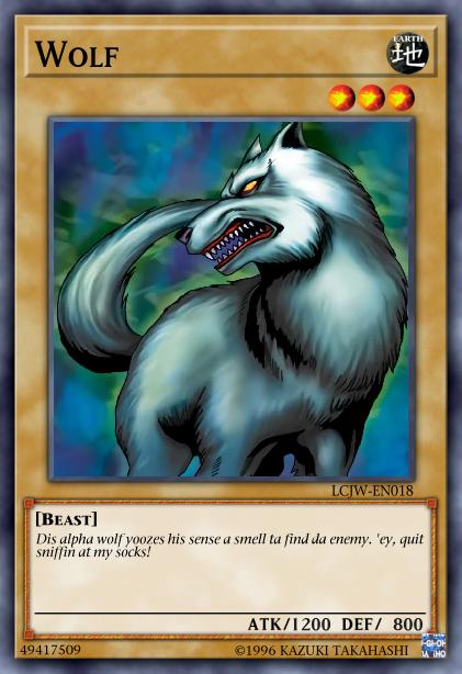 Wolf Card Image