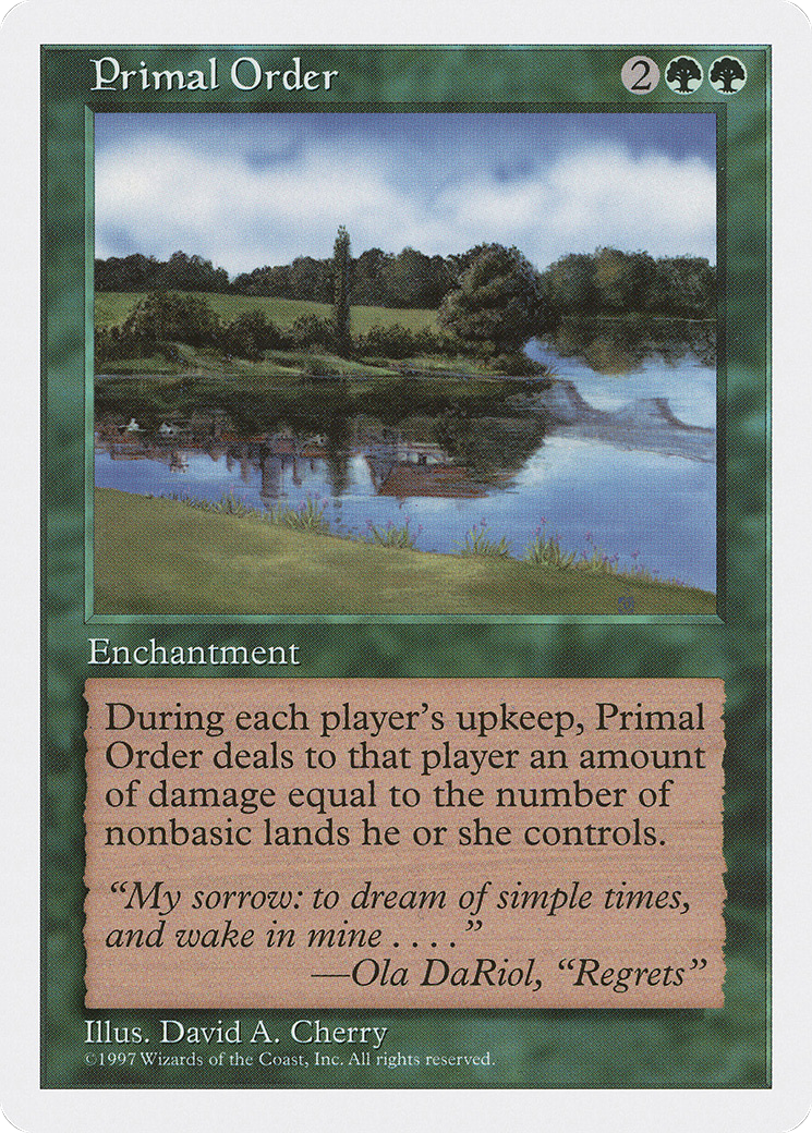 Primal Order Card Image