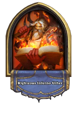 Righteous Inferno Uther Card Image