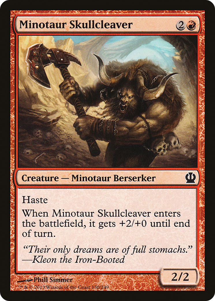 Minotaur Skullcleaver Card Image