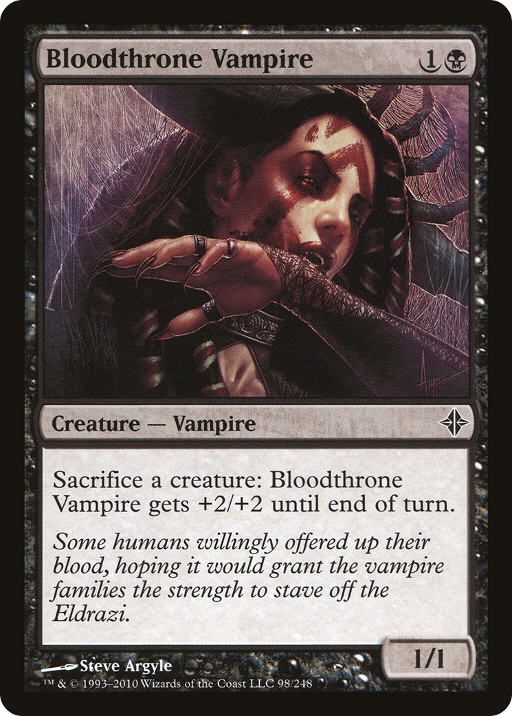 Bloodthrone Vampire Card Image