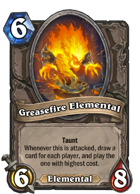 Greasefire Elemental Card Image