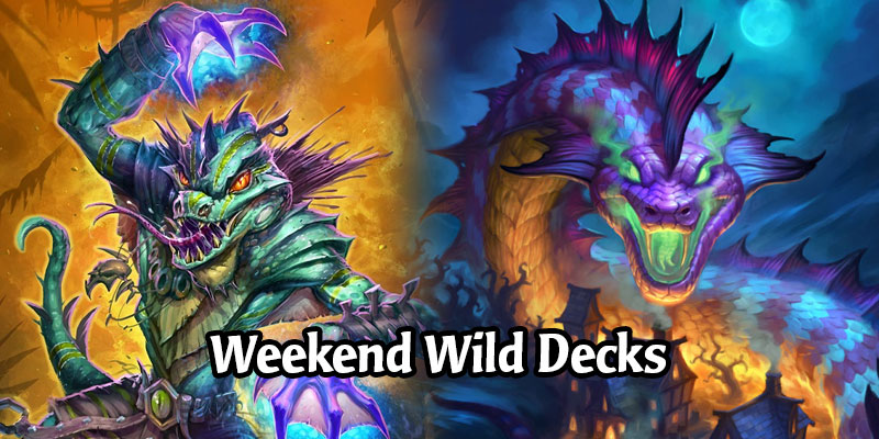A Wild Hearthstone Weekend Featuring Odd Guardian Hunter, Dinomancer Warlock, Overload Shaman, and More!