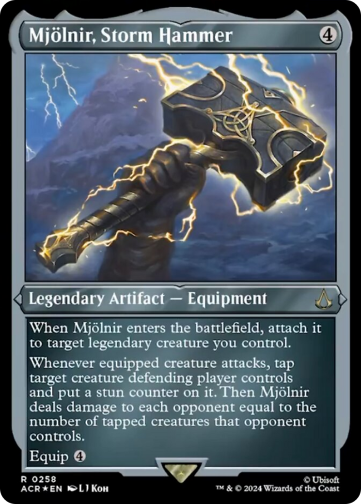 Mjölnir, Storm Hammer Card Image