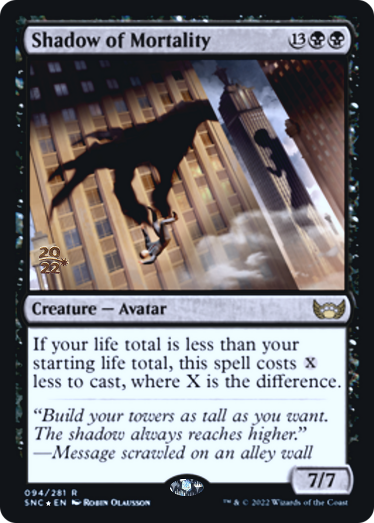 Shadow of Mortality Card Image