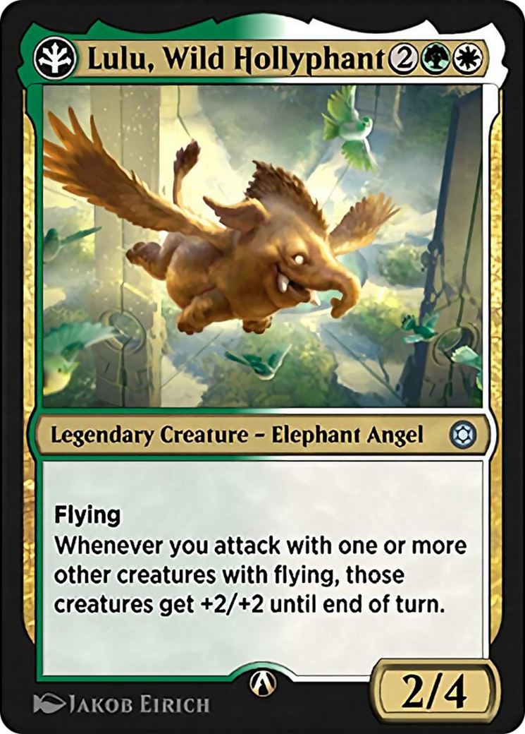 Lulu, Wild Hollyphant Card Image