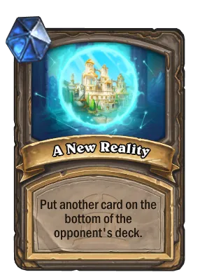 A New Reality Card Image