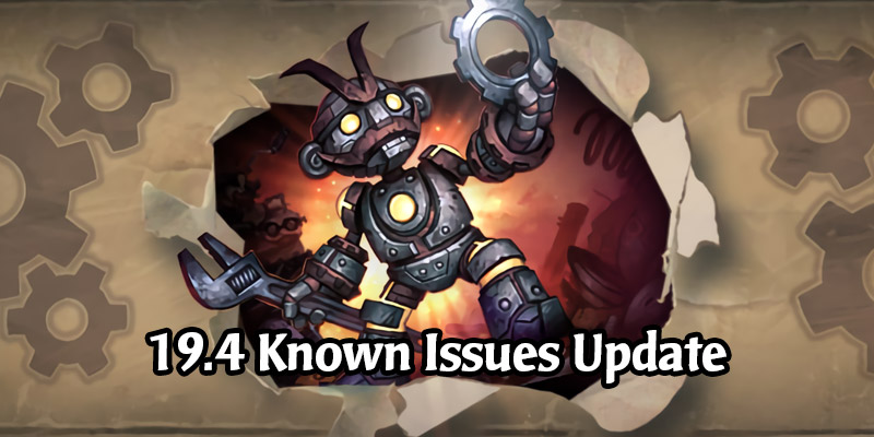 A New Hearthstone Update is Now Live to Fix Issues From Patch 19.4