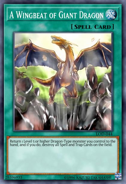 A Wingbeat of Giant Dragon Card Image