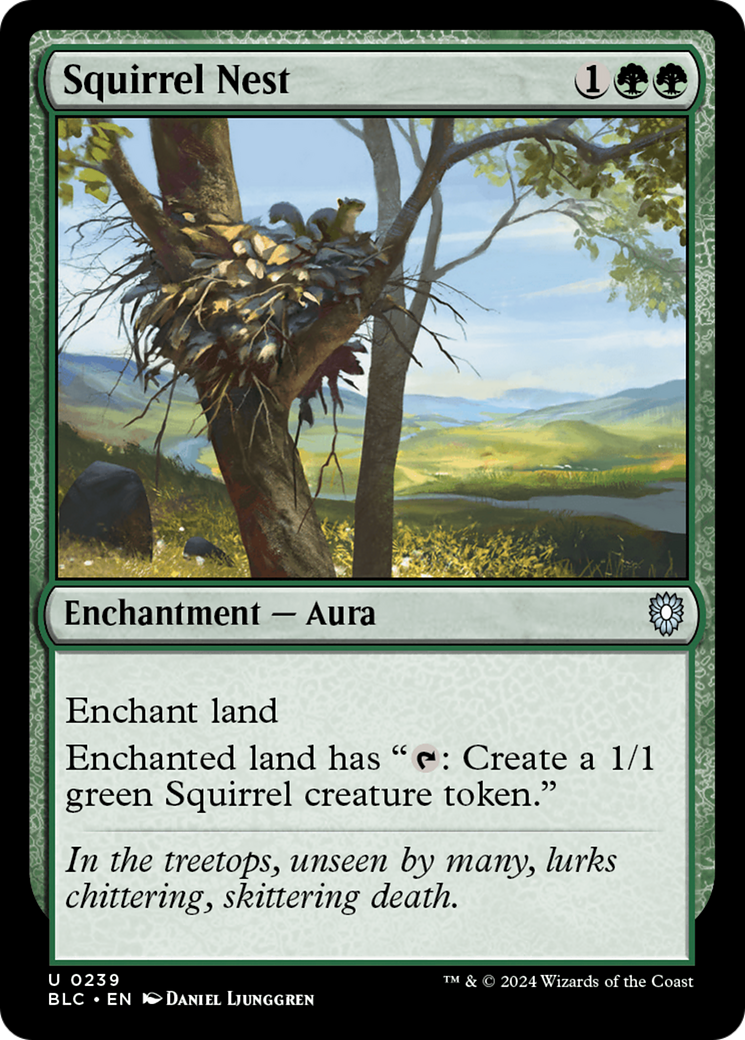 Squirrel Nest Card Image