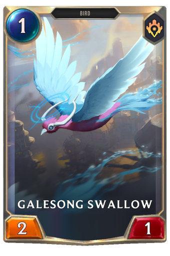 Galesong Swallow Card Image