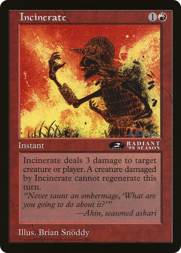 Incinerate Card Image