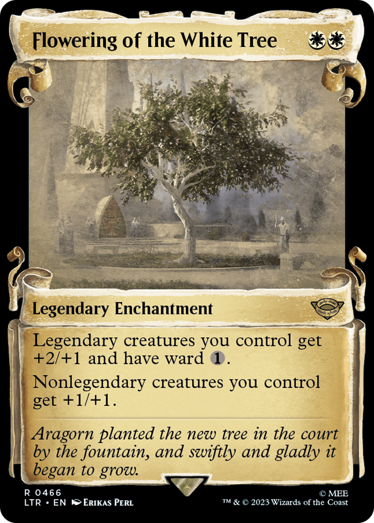Flowering of the White Tree Card Image