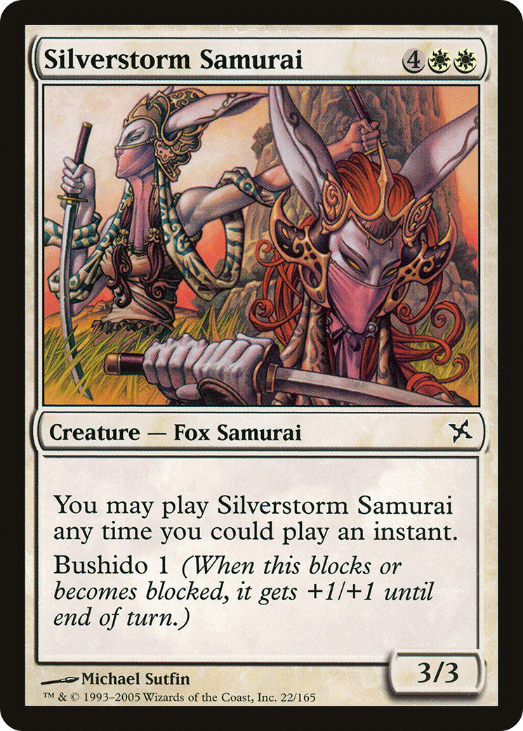 Silverstorm Samurai Card Image