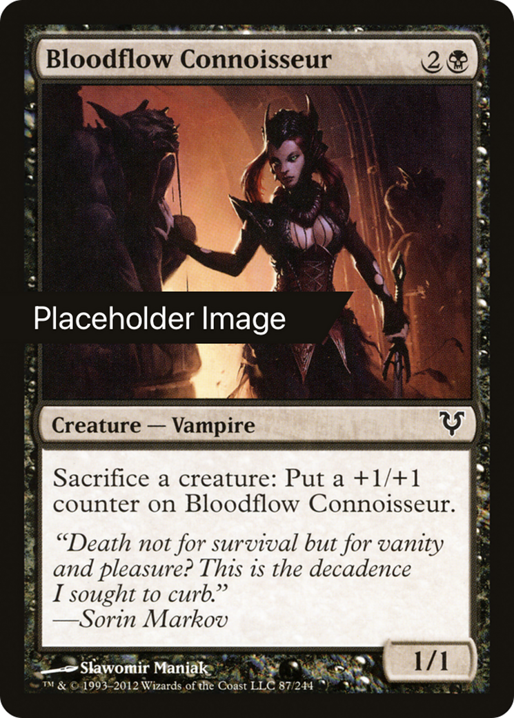 Bloodflow Connoisseur Card Image