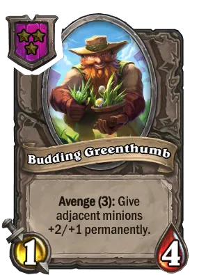 Budding Greenthumb Card Image