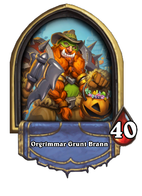 Orgrimmar Grunt Brann Card Image