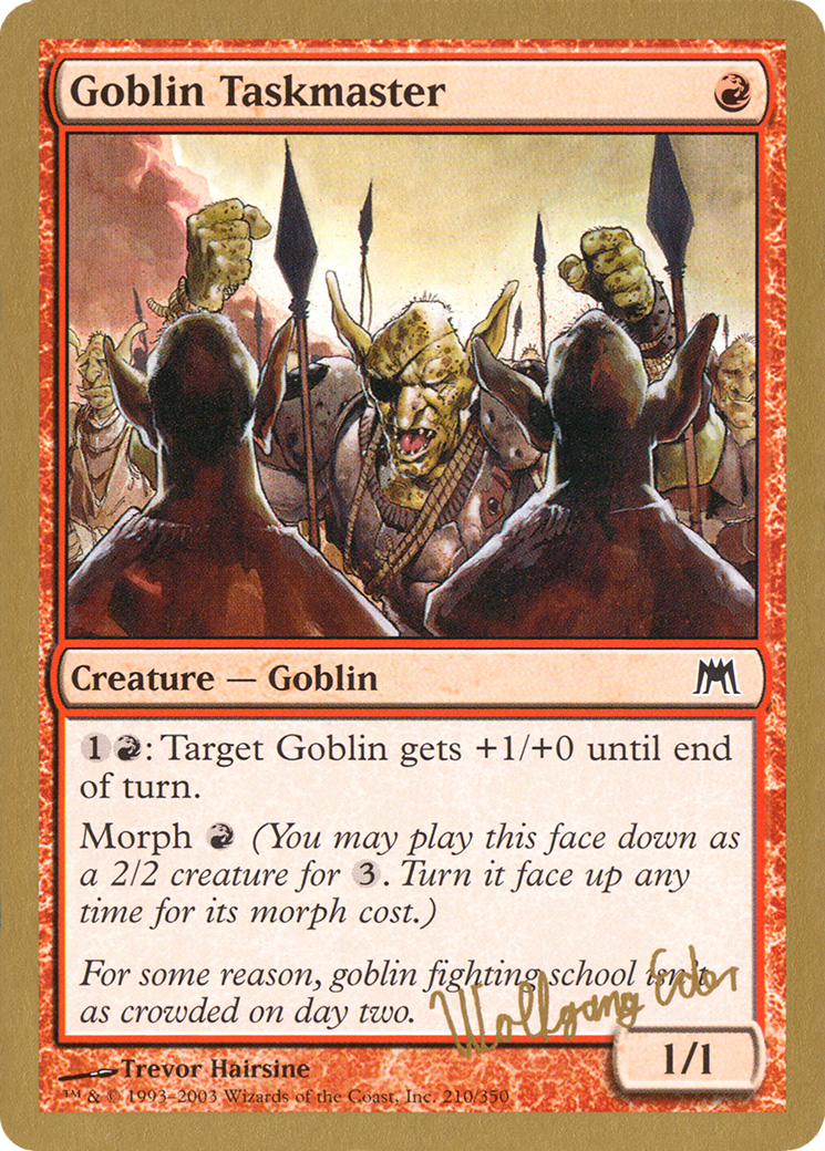 Goblin Taskmaster Card Image