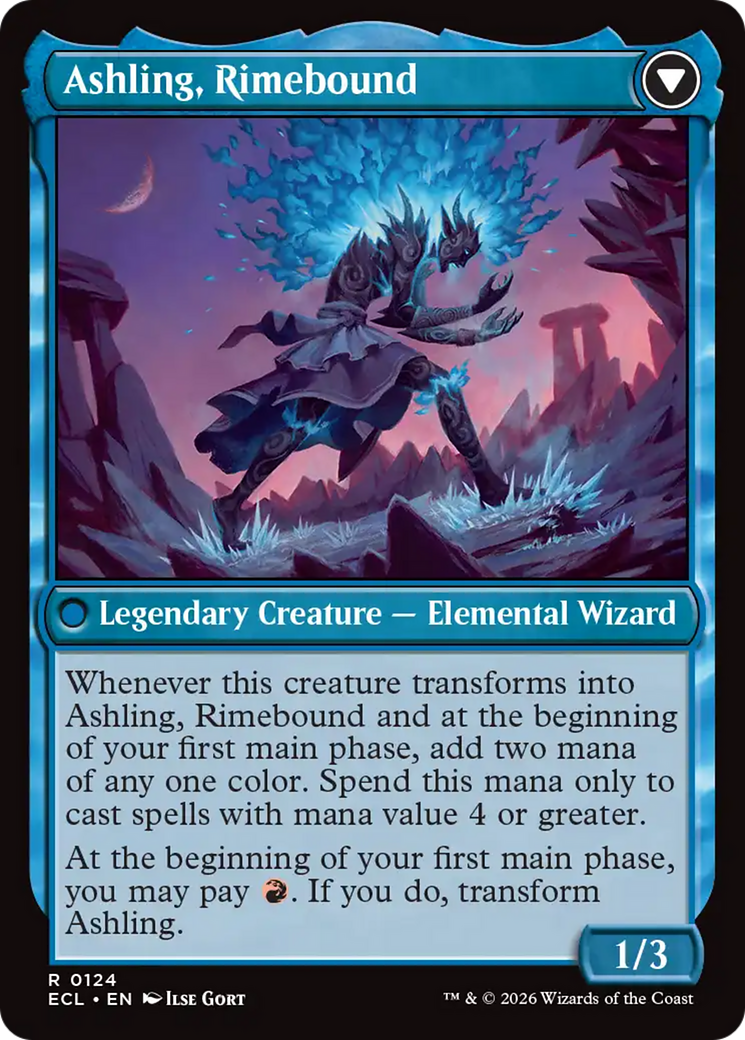 Ashling, Rekindled // Ashling, Rimebound Card Image