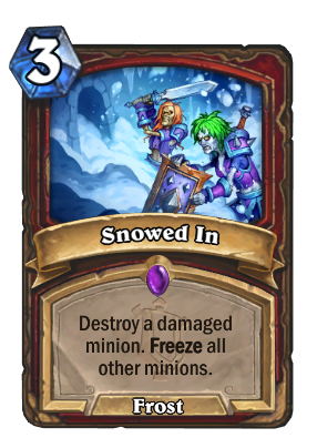 Snowed In Card Image