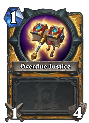 Overdue Justice Card Image