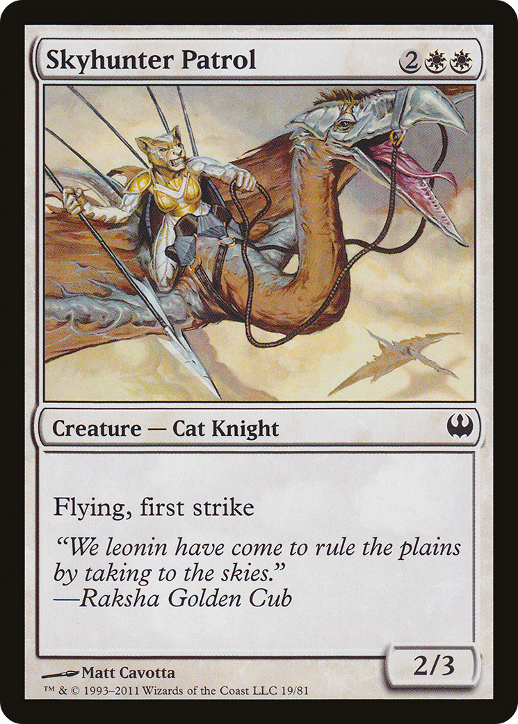 Skyhunter Patrol Card Image