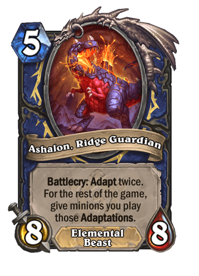 Ashalon, Ridge Guardian Card Image
