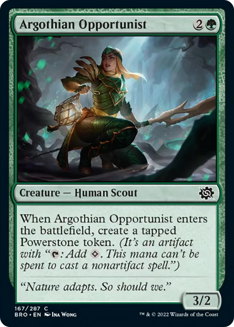 Argothian Opportunist Card Image