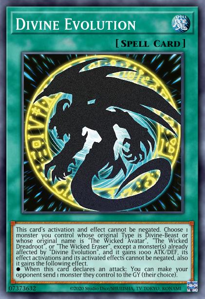 Divine Evolution Card Image