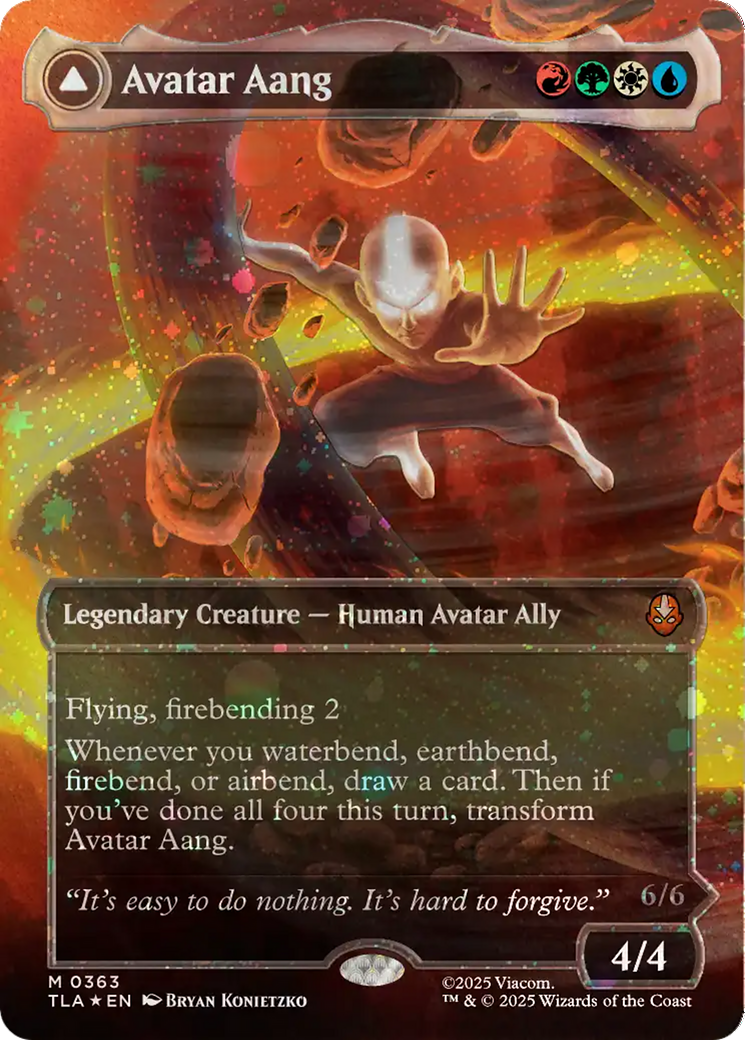 Avatar Aang // Aang, Master of Elements Card Image
