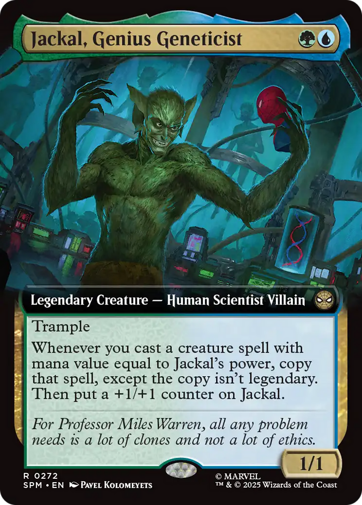 Jackal, Genius Geneticist Card Image