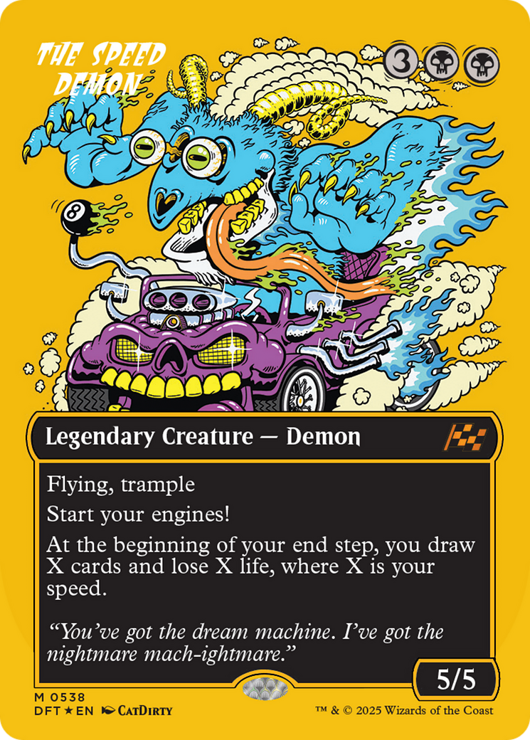 The Speed Demon Card Image