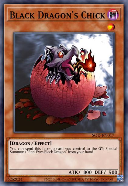 Black Dragon's Chick Card Image