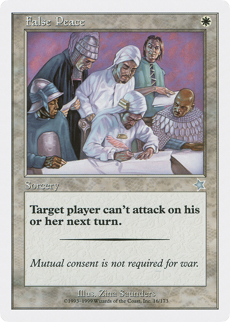 False Peace Card Image