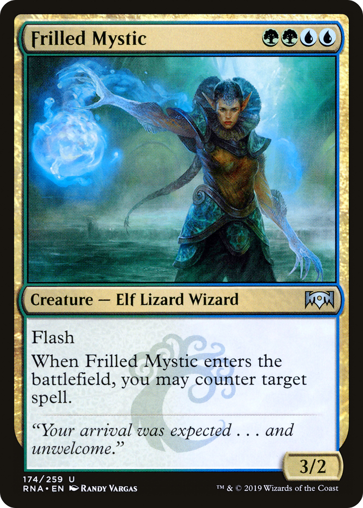Frilled Mystic Card Image