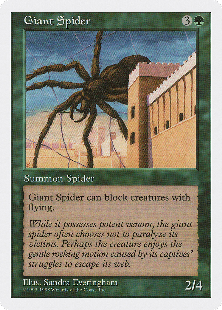 Giant Spider Card Image