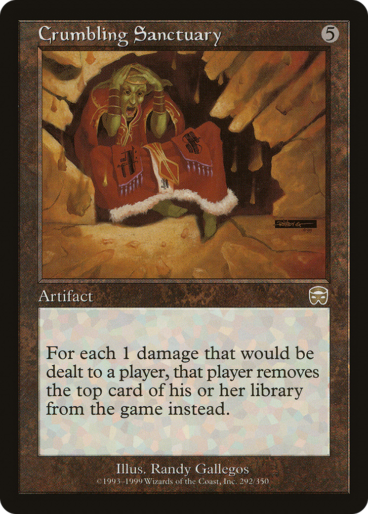 Crumbling Sanctuary Card Image