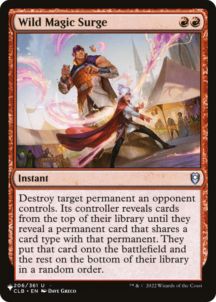 Wild Magic Surge Card Image