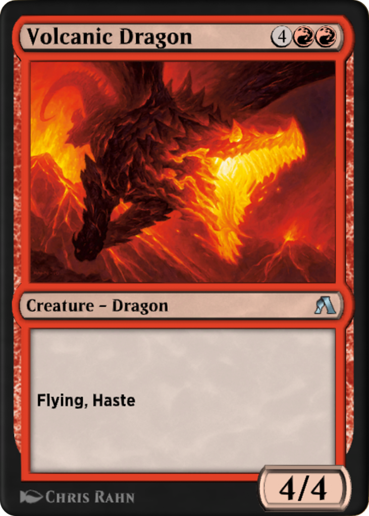 Volcanic Dragon Card Image