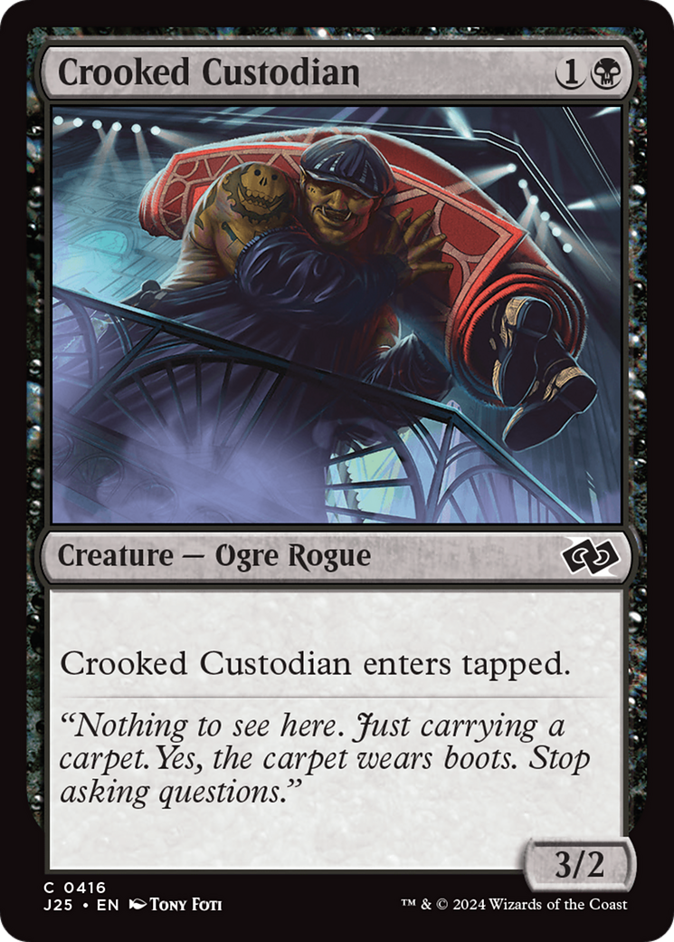 Crooked Custodian Card Image