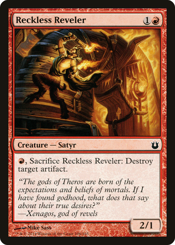 Reckless Reveler Card Image