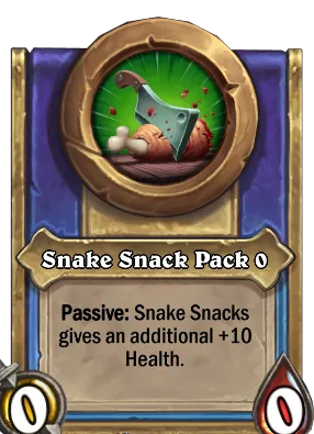 Snake Snack Pack {0} Card Image