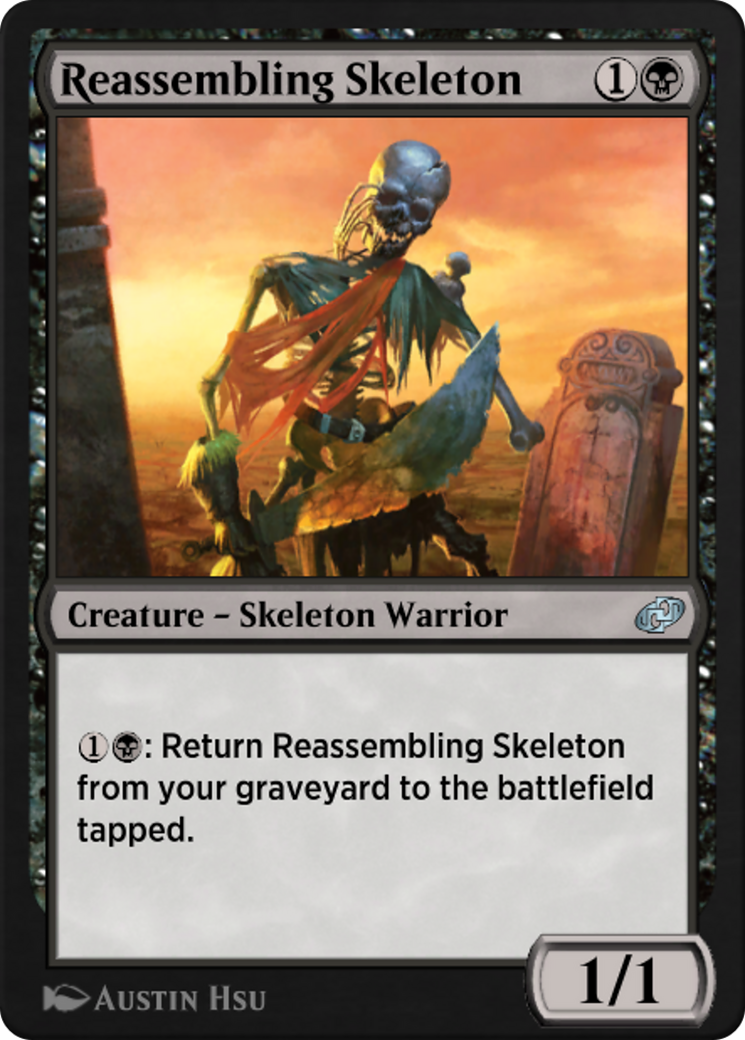 Reassembling Skeleton Card Image