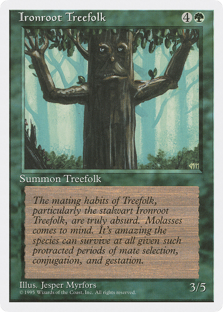 Ironroot Treefolk Card Image