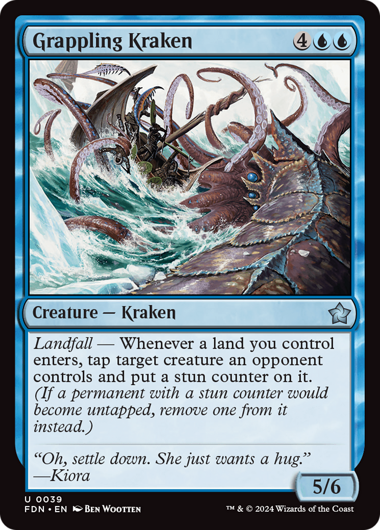 Grappling Kraken Card Image