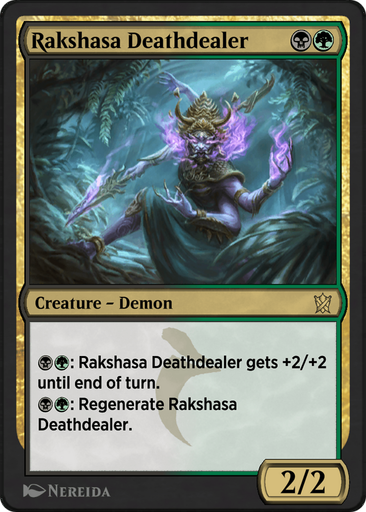 Rakshasa Deathdealer Card Image