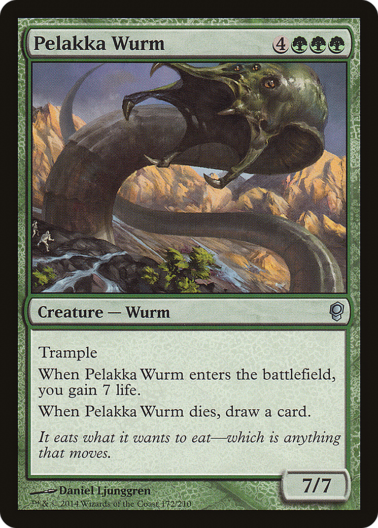 Pelakka Wurm Card Image