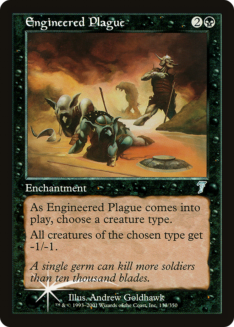 Engineered Plague Card Image