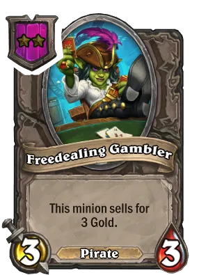 Freedealing Gambler Card Image